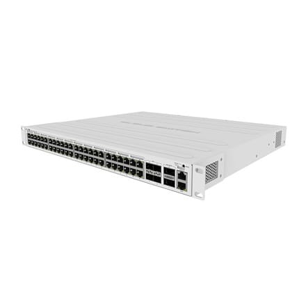⁨MikroTik CRS354-48P-4S+2Q+RM - switch - 48 portów - do montażu w szafie rack⁩ w sklepie Wasserman.eu