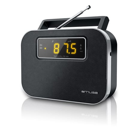 ⁨Muse | M-081R | Funkcja alarmu | 2-pasmowy przenośny radiotelefon PLL | Czarny⁩ w sklepie Wasserman.eu