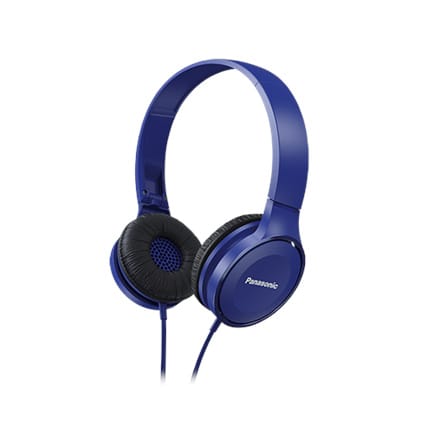 ⁨Panasonic RP-HF100E-A Headband/On-Ear, Blue⁩ at Wasserman.eu