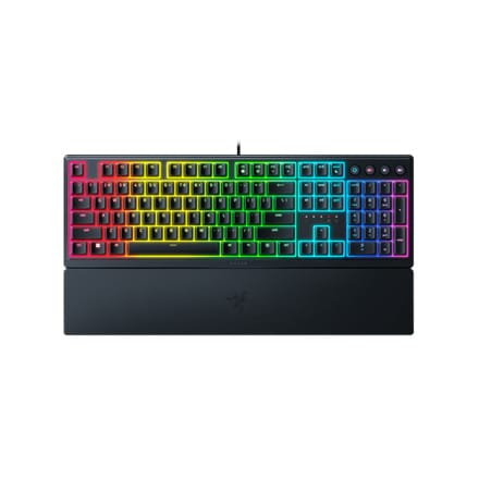 ⁨Razer | Ornata V3 | Klawiatura dla graczy | Podświetlenie LED RGB | USA | Czarna | Przewodowa | m | Mecha-Membrana⁩ w sklepie Wasserman.eu