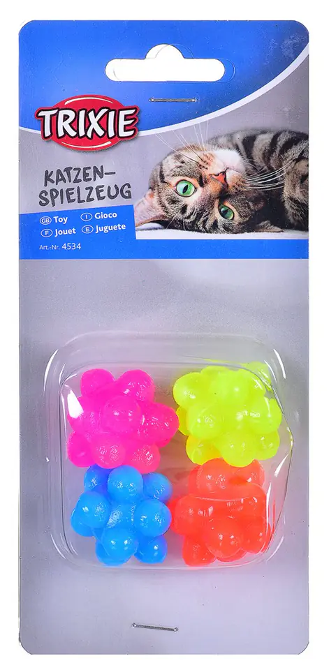 ⁨TRIXIE Set of bubble balls 3.5cm 4 pcs⁩ at Wasserman.eu