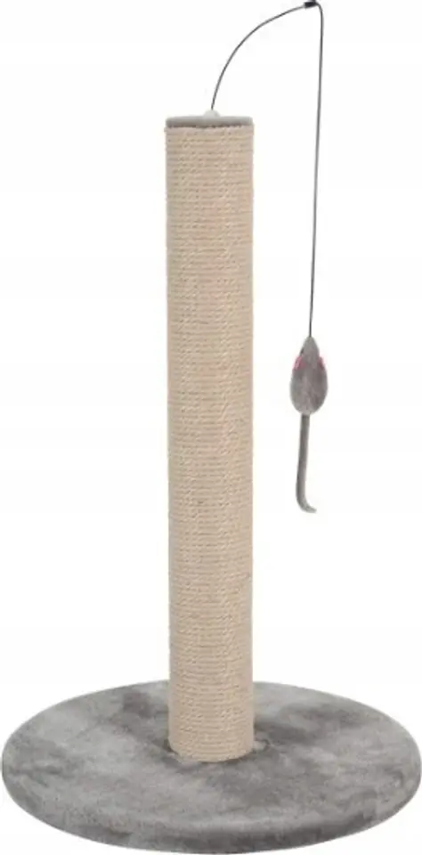 ⁨Zolux Cat scratching post with toy 63 cm - grey⁩ at Wasserman.eu