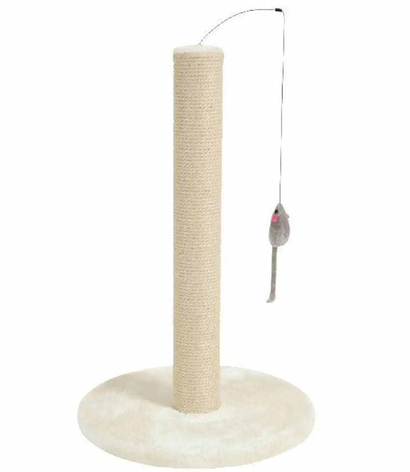 ⁨Zolux Cat scratching post with toy - beige⁩ at Wasserman.eu