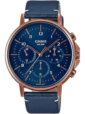 ⁨ZEGAREK MĘSKI CASIO MTP-E321RL-2A (zd190a) + BOX⁩ w sklepie Wasserman.eu