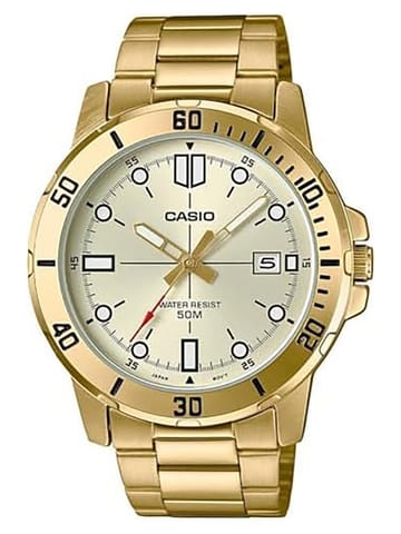 ⁨ZEGAREK MĘSKI CASIO MTP-VD01G-9E (zd185e) + BOX⁩ w sklepie Wasserman.eu