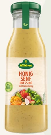 ⁨Kühne Honig & Senf Sos 250 ml⁩ w sklepie Wasserman.eu