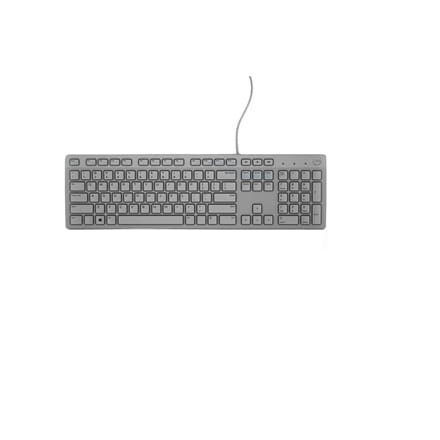 ⁨Dell | Klawiatura | KB216 | Multimedialna | Przewodowa | NORD | Szara | g⁩ w sklepie Wasserman.eu