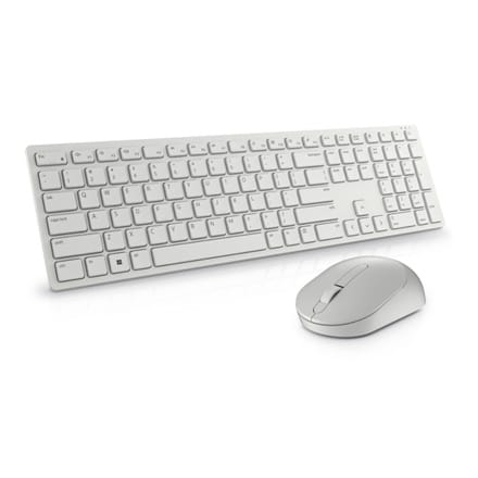 ⁨Dell | Klawiatura i mysz | KM5221W Pro | Zestaw klawiatura i mysz | Bezprzewodowy | Mysz w zestawie | RU | m | Biały | 2,4 GHz |⁩ w sklepie Wasserman.eu
