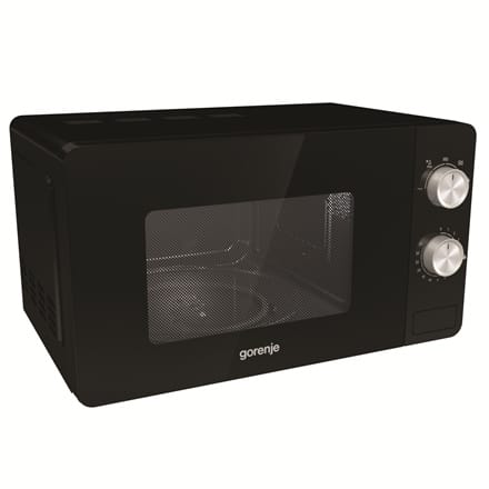 ⁨Gorenje Microwave oven MO20E1B Free standing, 20 L, 800 W, Black⁩ at Wasserman.eu
