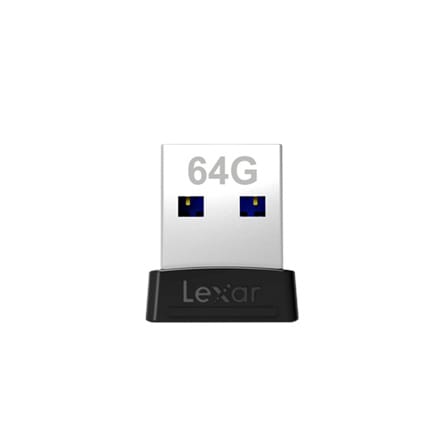 ⁨Lexar Flash drive JumpDrive S47 64 GB, USB 3.1, Black, 250 MB/s⁩ at Wasserman.eu