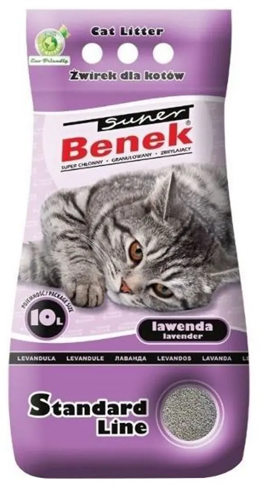 ⁨Super Benek Standard Lawenda 10L Active⁩ w sklepie Wasserman.eu