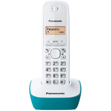 ⁨Panasonic | Telefon bezprzewodowy | KX-TG1611FXC | Wyświetlacz LCD | Poczta głosowa | Identyfikacja dzwoniącego | Przekazywanie⁩ w sklepie Wasserman.eu