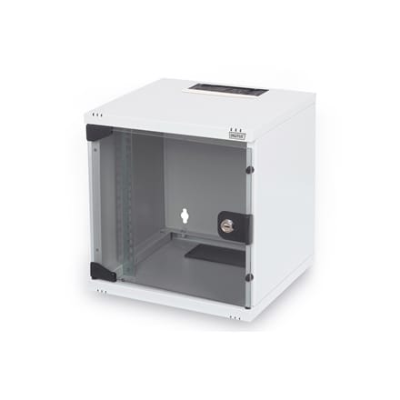 Zestaw sieciowy Digitus 10", szafa 6U, półka, PDU, switch 8-portowy, panel krosowy CAT 6, szary Digitus | Zestaw sieciowy | DN-1 w sklepie Wasserman.eu