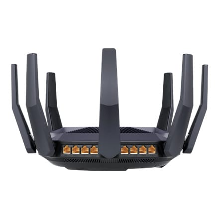 ASUS RT-AX89X - router bezprzewodowy - Wi-Fi 6 - desktop | 8-portowy przełącznik | AX6000 | 2,4 GHz / 5 GHz w sklepie Wasserman.eu