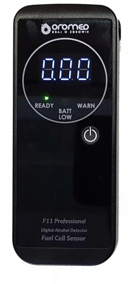 ⁨OROMED F11 PROFESSIONAL alcohol tester Black⁩ at Wasserman.eu