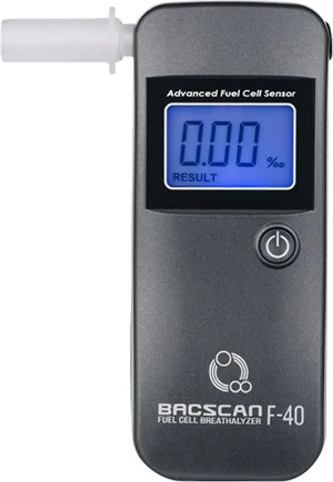 ⁨BACscan F-40 alcohol tester 0 - 4% Grey⁩ at Wasserman.eu