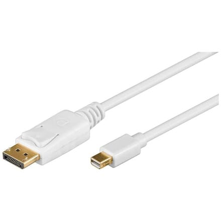 ⁨Goobay Mini DisplayPort cable adapter 1.2 52858 1 m, Gold-Plated connectors⁩ at Wasserman.eu