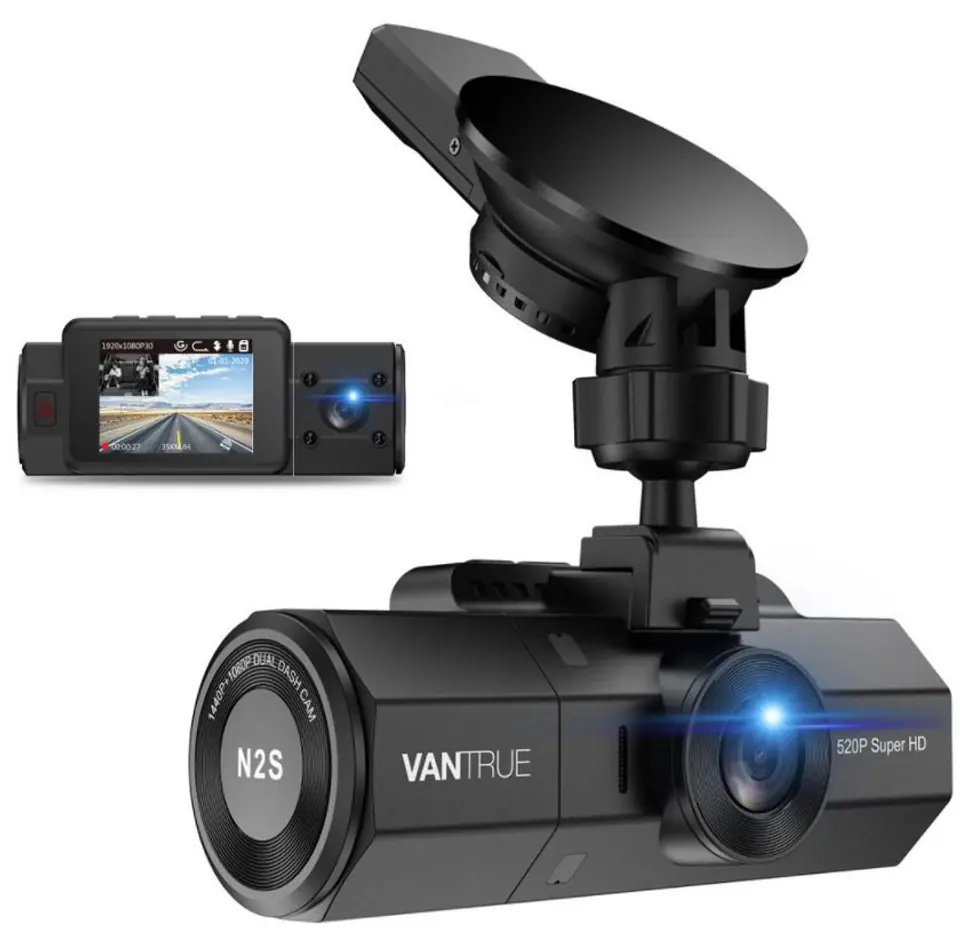 ⁨Wideorejestrator Vantrue N2S - GPS⁩ w sklepie Wasserman.eu