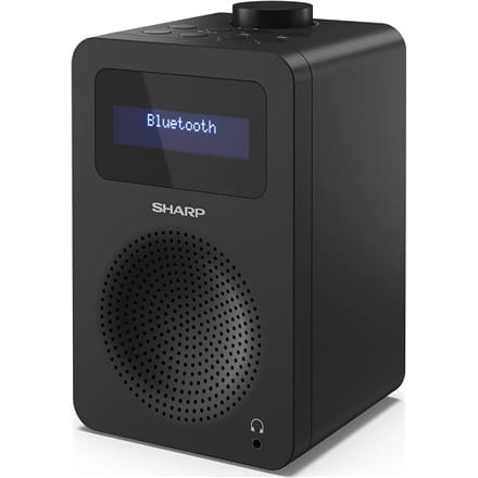 Sharp DR-430(BK) Digital Radio, FM/DAB/DAB+, Bluetooth 5.0, Midnight Black Sharp | Midnight Black | DR-430(BK) | Digital Radio | Bluetooth | FM radio | Headphone out at Wasserman.eu