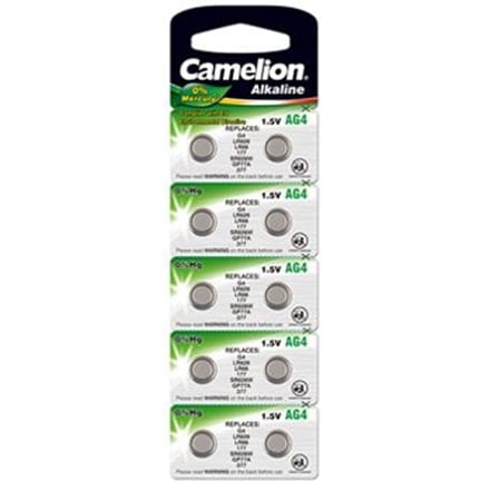 ⁨Camelion AG4/LR66/LR626/377, Alkaline Buttoncell, 10 pc(s)⁩ at Wasserman.eu