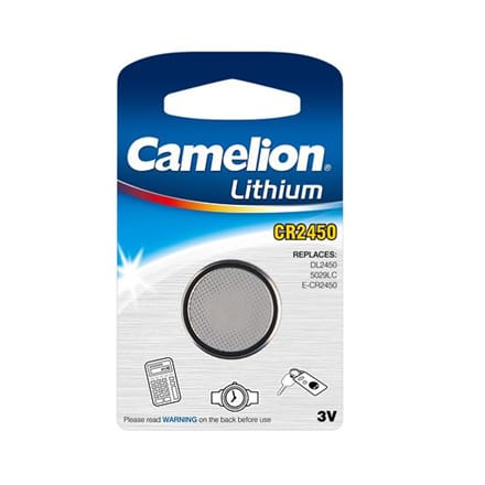⁨Camelion | CR2450 | Litowy | 1 szt. | CR2450-BP1⁩ w sklepie Wasserman.eu
