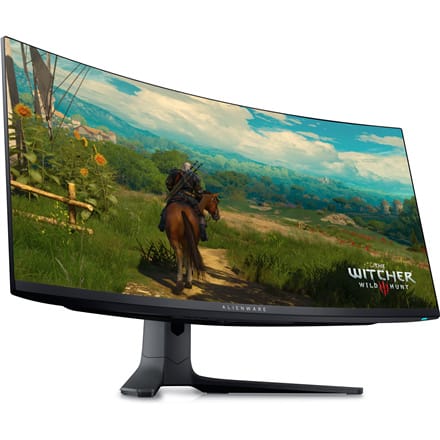⁨Dell | AW3423DWF | 34 " | UWQHD | 21:9 | 0,1 ms | 250 cd/m² | Czarny | Porty HDMI w ilości 1 | 165 Hz⁩ w sklepie Wasserman.eu