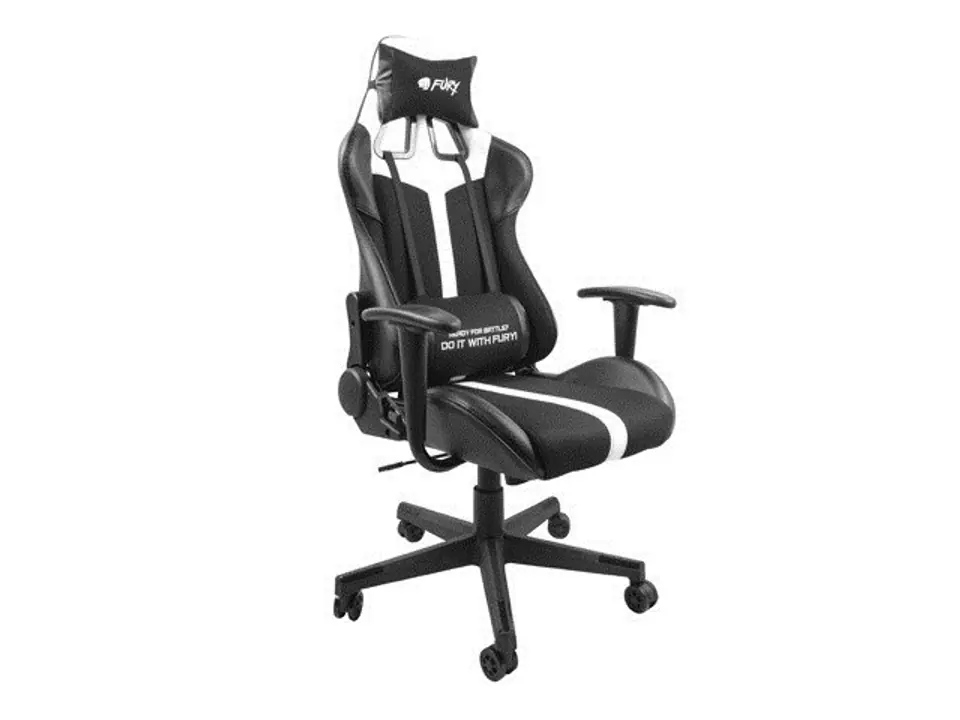 FURY FOTEL GAMINGOWY AVENGER XL CZARNO-BIAŁY NFF-1712 w sklepie Wasserman.eu