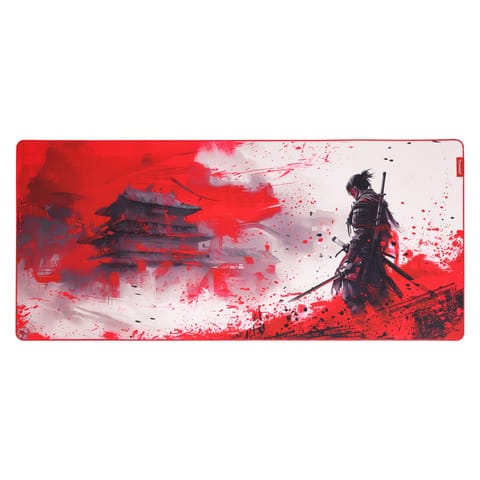 ⁨Podkładka pod mysz, MONKA ZOWA XL, do gry, czerwono-biała, 900 x 400 x 3.5 mm, Marvo⁩ w sklepie Wasserman.eu