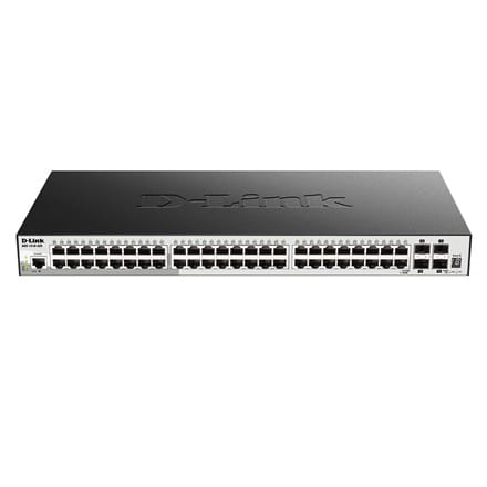 D-Link | Stackowalny inteligentny przełącznik zarządzalny z łączami 10G | DGS-1510-52X/E | Zarządzany L2 | Możliwość montażu w s w sklepie Wasserman.eu