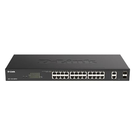 ⁨D-Link | Switche zarządzane serii DGS-1100 Gigabit Smart | DGS-1100-26MPV2 | Zarządzanie L2 | Desktop/Rackmountable | Liczba por⁩ w sklepie Wasserman.eu