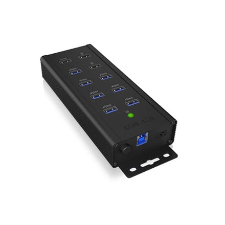 ⁨ICY BOX | IB-HUB1703-QC3 | Hub - 7 portów | USB 3.0⁩ w sklepie Wasserman.eu