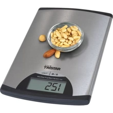⁨Tristar | Waga kuchenna | KW-2435 | Maksymalna waga (udźwig) 5 kg | Metalowa⁩ w sklepie Wasserman.eu
