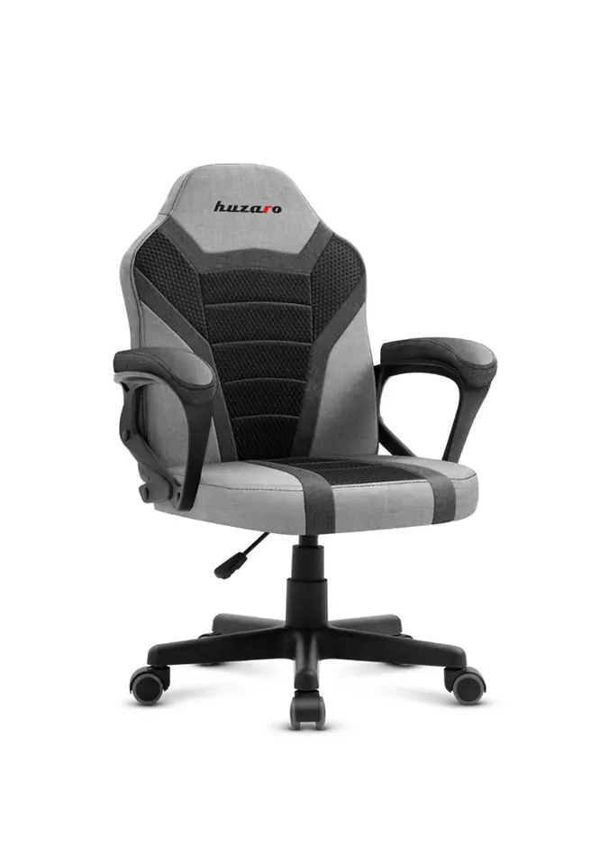 ⁨Gaming chair for children Huzaro HZ-Ranger 1.0 Gray Mesh, gray and black⁩ at Wasserman.eu