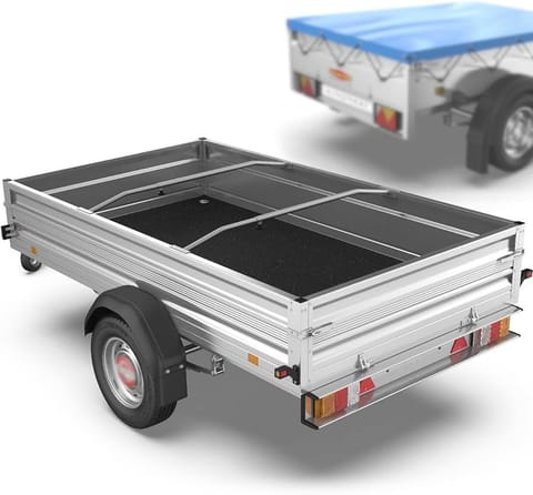 ⁨wspornik plandeki do przyczepy aluminiowy regulowany 100 - 70 cm bituxx⁩ w sklepie Wasserman.eu