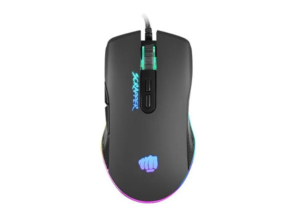 ⁨FURY MYSZ DLA GRACZY SCRAPPER 6400DPI RGB NFU-1699⁩ w sklepie Wasserman.eu