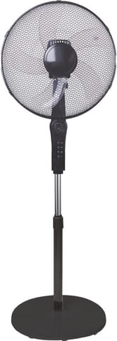 WENTYLATOR PODŁOGOWY 40CM CZARNY Z PILOTEM w sklepie Wasserman.eu