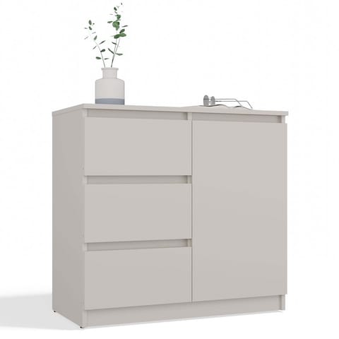 ⁨Komoda Malwa 1D3S KASZMIR BEŻ⁩ w sklepie Wasserman.eu