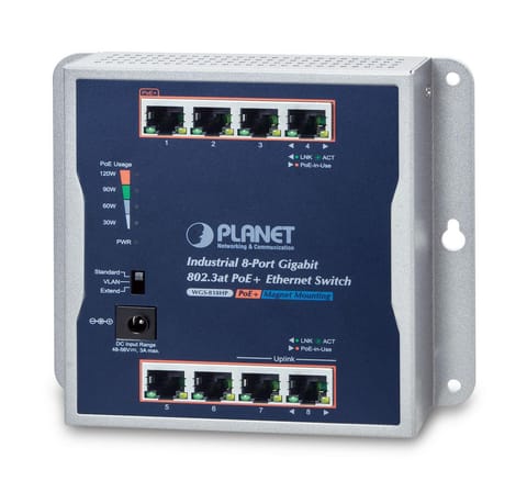 ⁨Planet IP30 Industrial 8-Port⁩ w sklepie Wasserman.eu