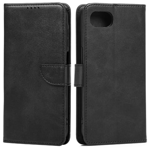 ⁨Etui Marv Wallet iPhone 16e czarny/black bookcase⁩ w sklepie Wasserman.eu