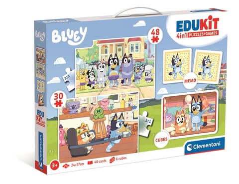 ⁨Clementoni Edukit 4w1 Bluey 18320⁩ w sklepie Wasserman.eu