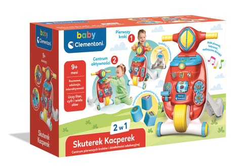 ⁨Clementoni baby Scooter Casper 50930⁩ at Wasserman.eu