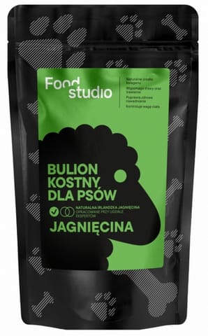 ⁨Food Studio Chefs Bulion kostny dla psa - jagnięcina 230ml⁩ w sklepie Wasserman.eu