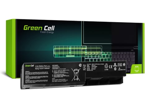 ⁨Green Cell bateria A32-X401 A31-X401 A41-X401 do Asus X501 X301 X301A X401 X401A X401U X501A X501U⁩ w sklepie Wasserman.eu
