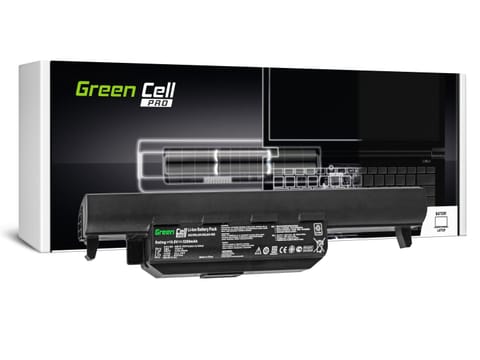 ⁨Green Cell bateria do A32-K55 A33-K55 do Asus A55 K55 K55A K55V K55VD K55VJ K55VM K75 R400 R500 R500V R700 X55A X55U⁩ w sklepie Wasserman.eu
