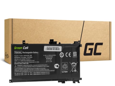Battery for HP Omen 15-AX Pavilion 15-BC TE03XL 11,55V 3400mAh at Wasserman.eu