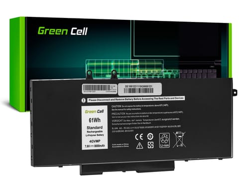⁨Bateria Green Cell 4GVMP do Dell Latitude 5400 5410 5500 5510 Precision 3540 3550⁩ w sklepie Wasserman.eu