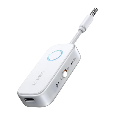 ⁨Transmiter Bluetooth 5.4 UGREEN CM872 (biały)⁩ w sklepie Wasserman.eu