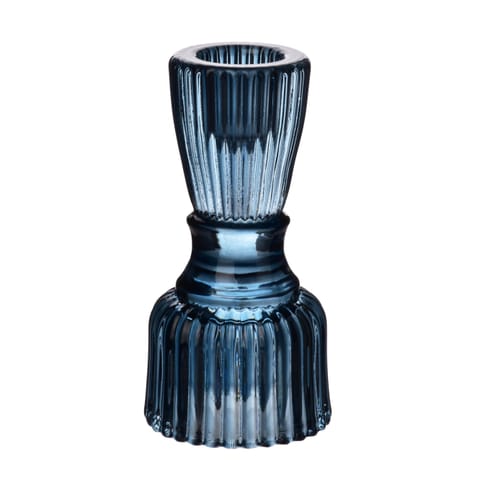 ⁨PATRICIA BLUE Świecznik5,1xh10,2cm⁩ w sklepie Wasserman.eu