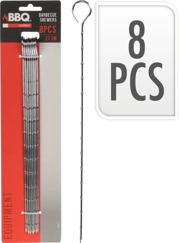 ⁨Komplet 8 szpilek do szaszłyków na grilla⁩ w sklepie Wasserman.eu