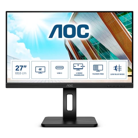⁨AOC U27P2CA monitor | AOC⁩ w sklepie Wasserman.eu